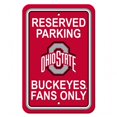 thumbnail image 1 of Fremont Die 40298 Ncaa Ohio State Buckeyes Plastic Parking Sign, 1 of 2