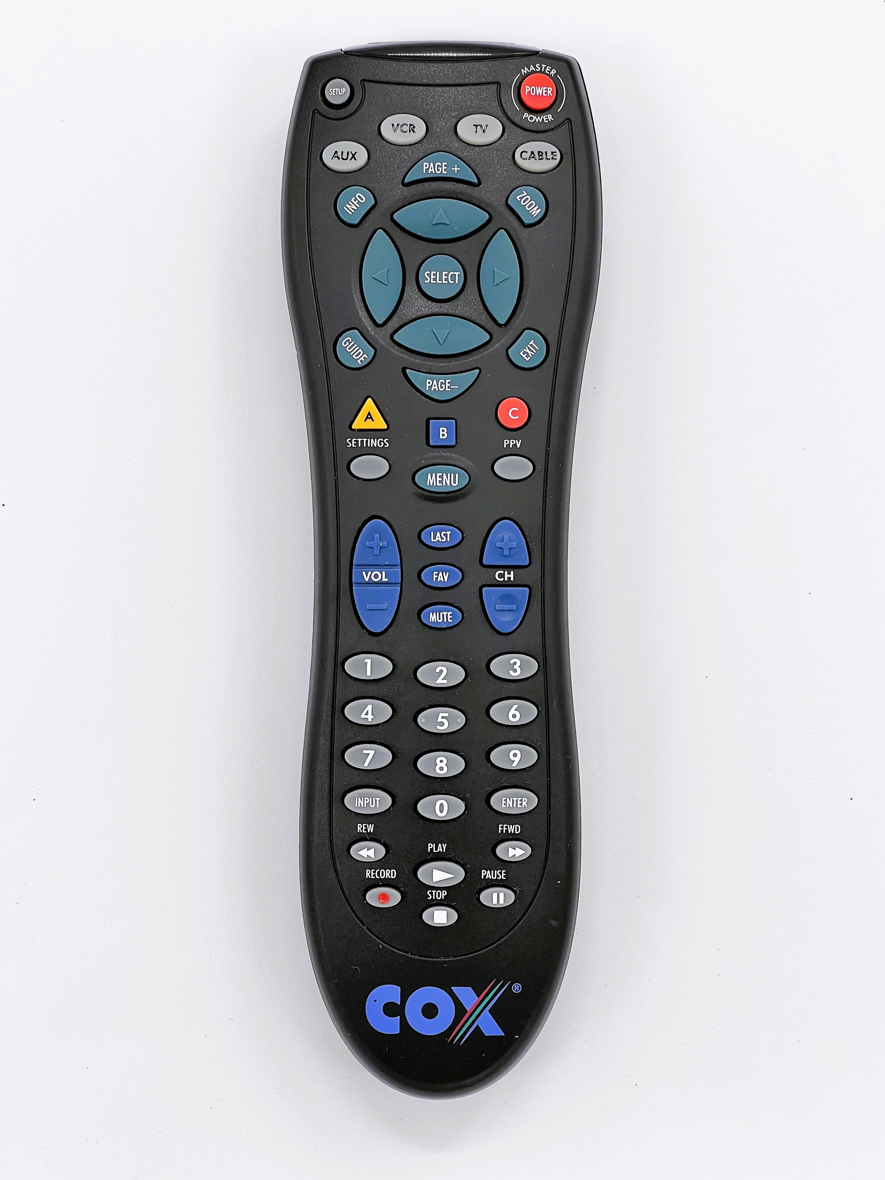 (1 Pack) Replacement Cox Remote Control URC7810 For HD / DVR / Digital