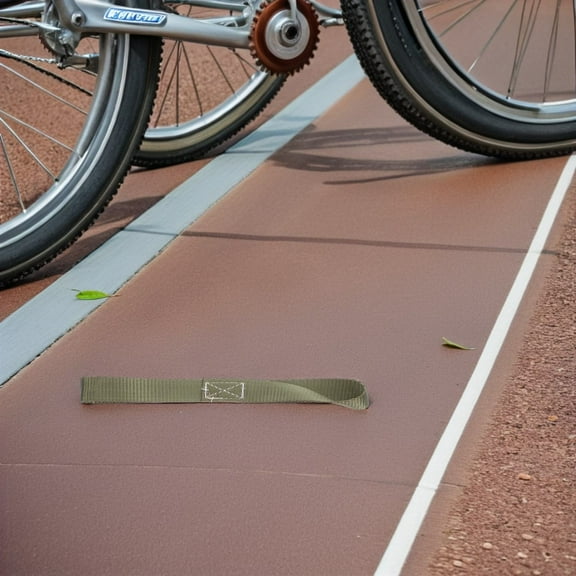 Raindrops 6Pcs Heavy Duty Motorcycle Tie Down Straps Olive Loop with 360 Degree Secure Fit