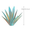 thumbnail image 6 of Kojanyu 25“ Metal Art Tequila Rustic Sculpture Garden Yard Sculpture Home Decor 9 Leaves, 6 of 6