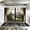 Color 2, variant on Kitchen Backsplash Peel and Stick Wall Murals Windows View Nature Wall Art Serene Lake Removable Mural 35.4"W x 23.6"H, Oil Proof Vinyl Wallpaper for Fireplace & Behind Stove
