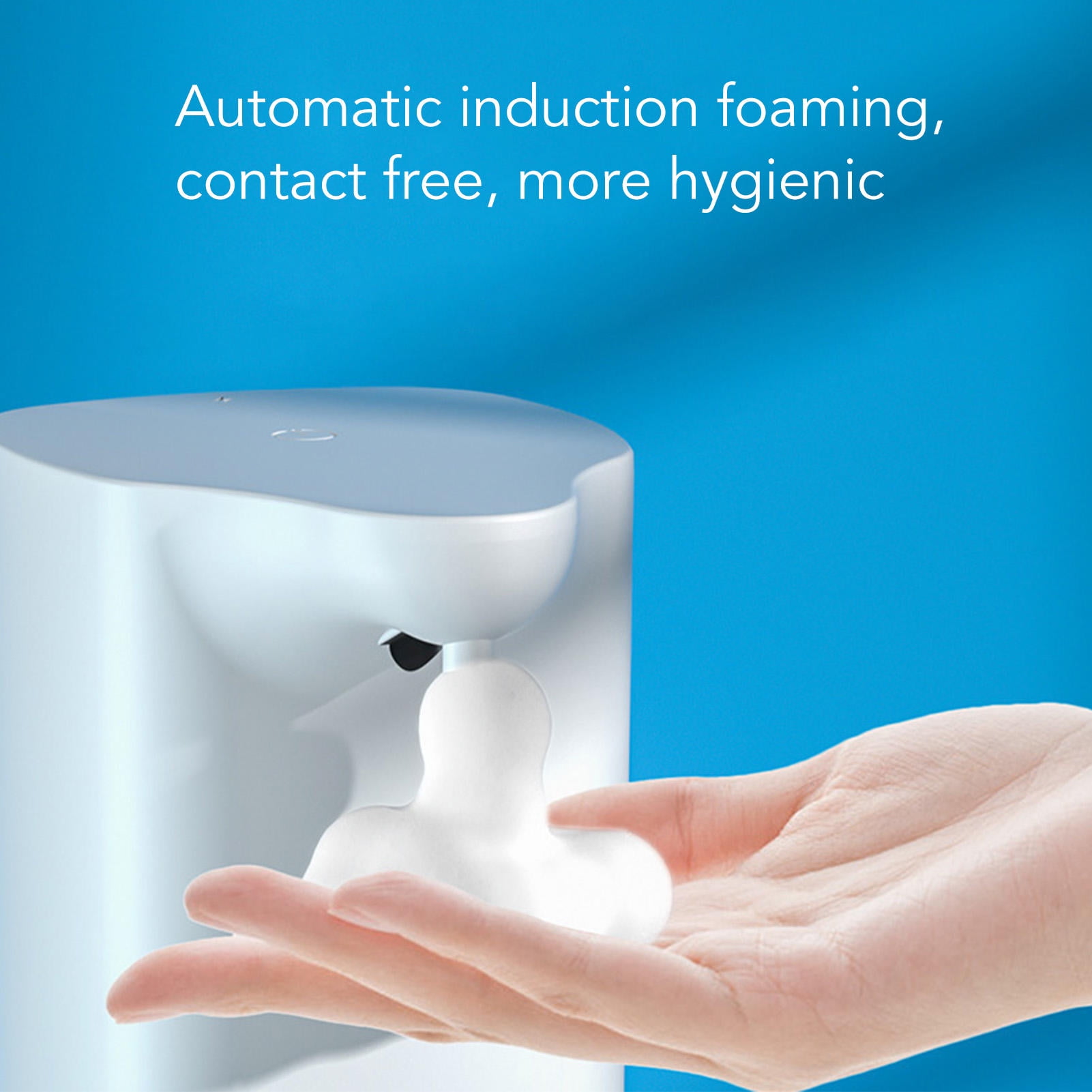 Suodoka Touchless Automatic Foam Soap Dispenser – 350 ML, USB Rechargeable, Life‑Grade Waterproof, Ideal for Kids, Hotels & Home Use
