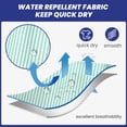 thumbnail image 3 of Bañador maamgic Quick Dry - Pantalones cortos de baño para hombre, color verde, 3 of 6