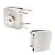 thumbnail image 1 of Cerradura de puerta corrediza de vidrio sin marco, compatible con cerraduras de portón sin llave de 10-12 mm. Puertas dobles cuadradas, 1 of 9