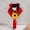 D, variant on Tuscom Artificial Sunflower Bouquet with Graduation Bear Handmade Simulation Flower Eternal Flower Keepsake Gift for Graduation Party Decor