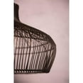 thumbnail image 4 of ELE Light & Decor Round Rattan Pendant Light with Adjustable Cord in Black, 4 of 8
