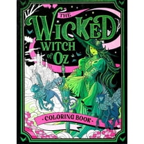 The Wicked Witch of Oz Coloring Book, 96 pages (Paperback)