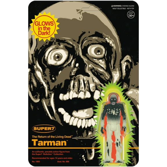 Super7 - Return of the Living Dead - ReAction Figures Wv4 - Tarman (Monster Glow)