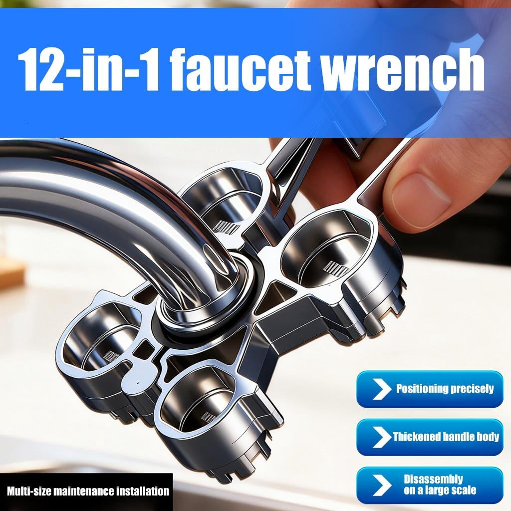 ANXPTIME Ergonomic Metal Faucet Aerator Maintenance Kit For Professional Home Plumbing