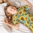 thumbnail image 7 of JUNZAN Farmhouse Sunflower for Boys Girls Pajama Sets Toddler Sleepwear Summer Jammies 2pcs PJs, 7 of 7