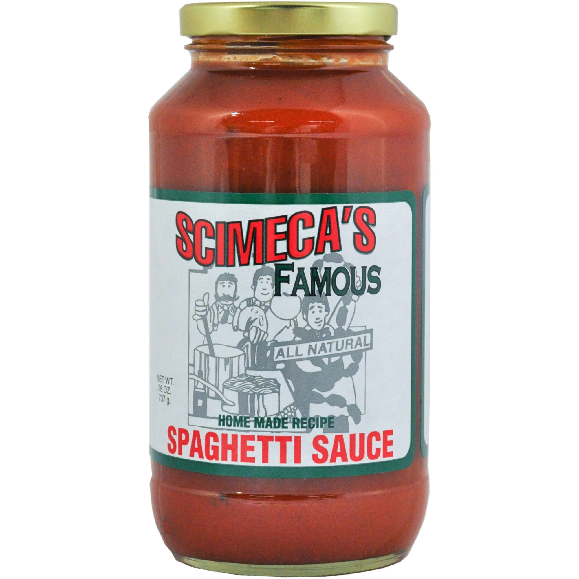 Scimeca S Famous Spaghetti Sauce 26 Oz Walmart Com
