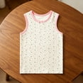 thumbnail image 5 of HGIEYS Little Girls Solid Colors Soft Undershirt Sleeveless Shirts Kids Comfort Breathable Tank Tops 8-9 Years, 5 of 5