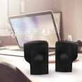 thumbnail image 4 of Xinxinyy Haut-Parleur Stéréo Portable Mini USB à Clipser pour Ordinateur Portable, Noir, 4 of 8