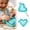 C, variant on Heart Shaped Dumpling DIY Kitchen for Home Use Dumpling Maker Summer