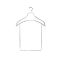 thumbnail image 1 of Percha para trajes BLESIY ancha antideslizante 64cm x 43cm, 1 of 8