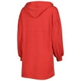 thumbnail image 3 of Women's Gameday Couture Red Wisconsin Badgers Game Winner Vintage Wash Tri-Blend Dress, 3 of 3