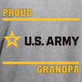 thumbnail image 3 of CafePress - Proud Army Grandpa Black And Gold Sweatshirt - Pullover Hoodie, Hooded Sweatshirt, 3 of 3