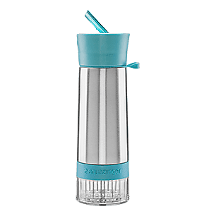 Aqua Zinger Flavor Infuser, Zing Anything Fresh Fruit Flavored Water, 20 Ounces