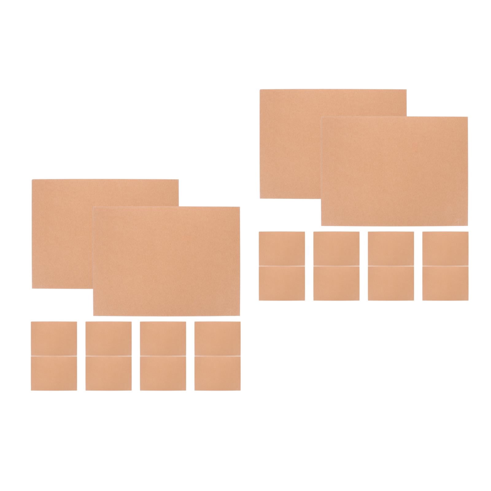 FOMIYES Self-Sealing Envelope Khaki for Office and Greeting Cards 60Pcs