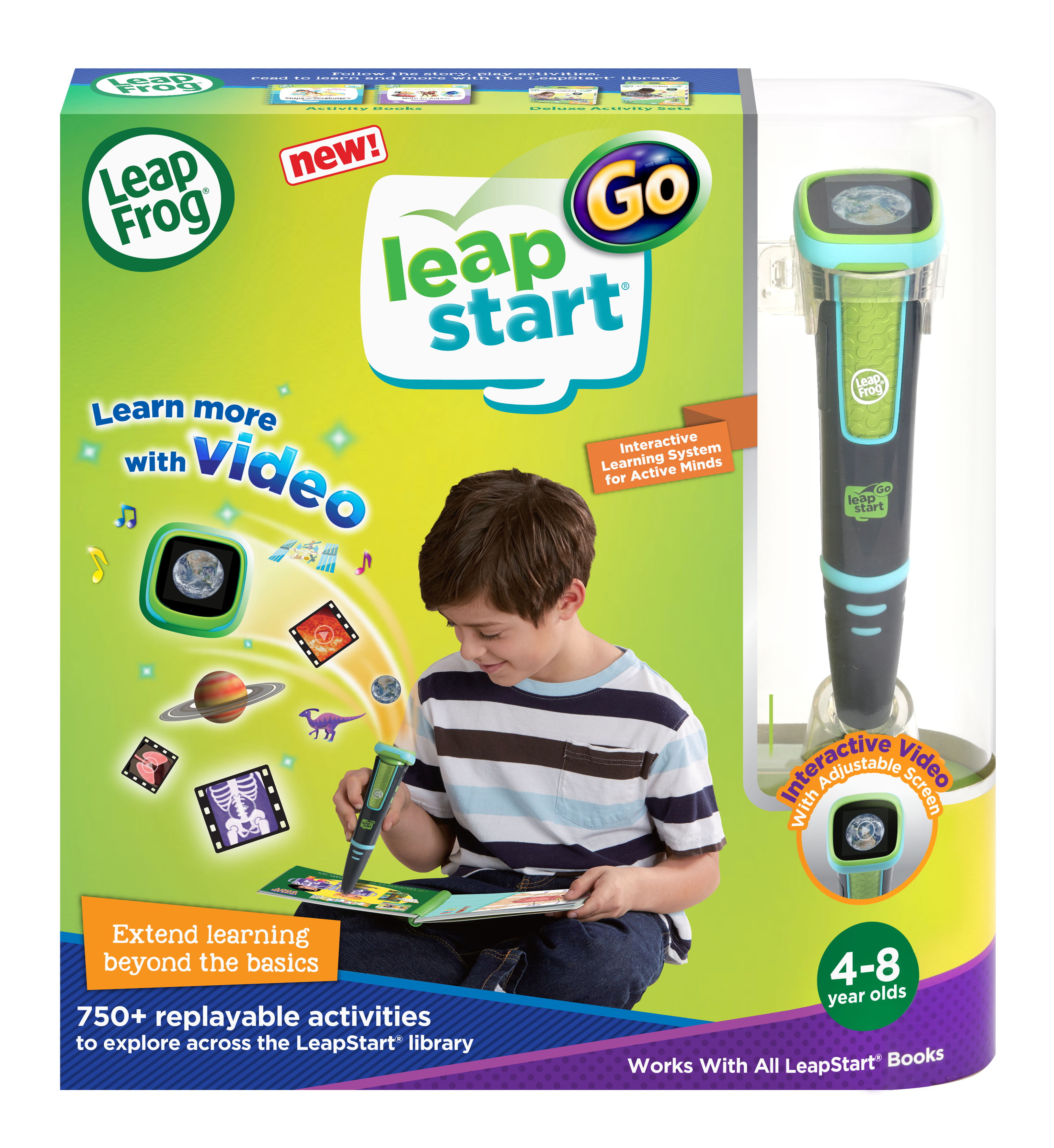 LeapFrog LeapStart Go, Interactive Learning Toy, Travel Gift for Kids -  Walmart.com