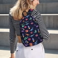 thumbnail image 5 of Balery Space Dinosaur Mochila Clásica Impresa Básica para Viaje, Mochila Escolar Resistente al Agua, Mochila de Lona con Correas Ajustables-Medium, 5 of 5