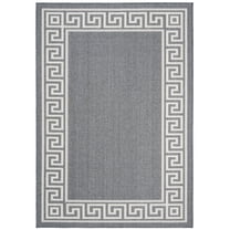 SAFAVIEH Martha Stewart Outdoor MSRO331F Grey/ Cream Rug