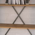 thumbnail image 3 of Ironworks 5 Shelf Bookcase in Vintage Golden Pine - Engineered Wood, 3 of 7
