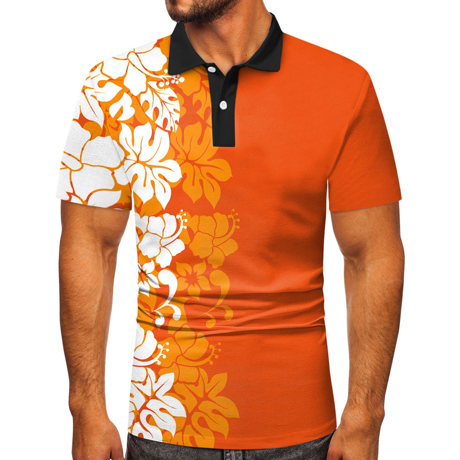 fvwitlyh Mens Golf Shirts Men's Custom Slim Fit Polo Shirt