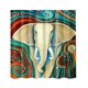 thumbnail image 1 of Cortina de baño Juego de cortinas de baño Elefante Fanmusic Cortina de baño, 1 of 4