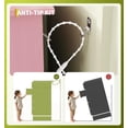 thumbnail image 6 of Tall Dresser with Power Outlets and LED Lights, Wooden 4 Drawer Dresser with Large Organizer, Modern Chest of Drawers Closet for Living Room Bedroom, Pink, 6 of 6