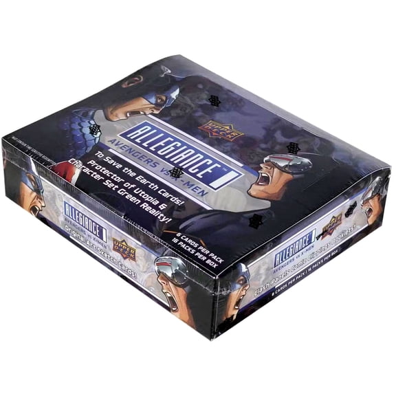 Marvel Allegiance Avengers vs X-Men Trading Card HOBBY Box (16 Packs)