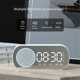 thumbnail image 5 of Radio reloj con altavoz Bluetooth inalámbrico, alarma dual, compatible con tarjeta TF, alarma digital para el hogar y la oficina, color negro, 5 of 8