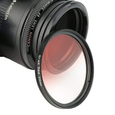 Gradiant Lens - Universal 58mm Filters Circo Mirror Lens Gradient UV For DSLR Camera Lens