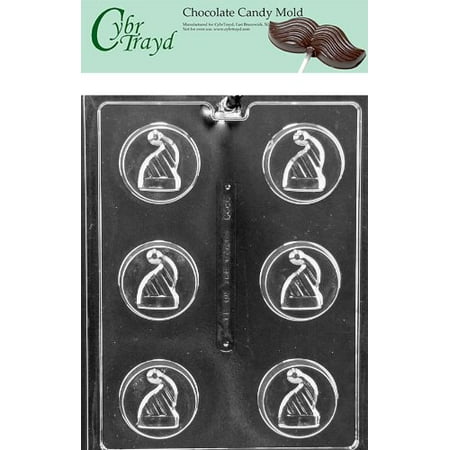 - Cybrtrayd Life of the Party C466 Christmas Hat Cookie Chocolate Candy Mold in Sealed Protective Poly Bag Imprinted with Copyrighted Cybrtrayd Molding Instructions