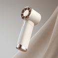 thumbnail image 4 of Portable High-Speed Handheld Mini Fan with Digital Display, Beige, 4 of 9