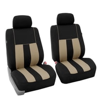 FH Group Striking Striped Universal Seat Covers Fit For Car Truck SUV Van - Front Seats