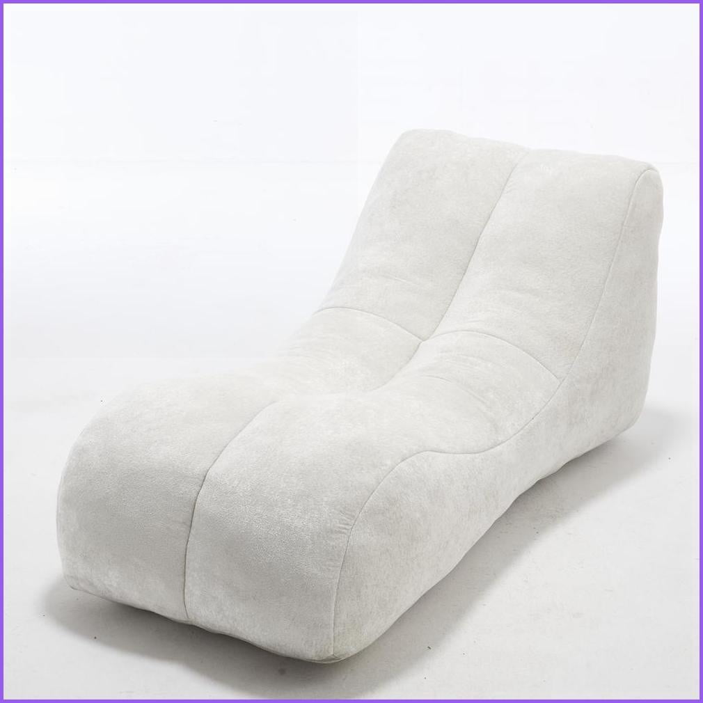 Adult Bean Bag Chair - Plush Comfort for Gaming, Reading & TV | Polyester | Curved