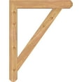 thumbnail image 3 of Ekena Millwork 3 1/2"W x 28"D x 36"H Traditional Craftsman Smooth Bracket, Western Red Cedar, 3 of 4