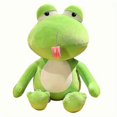thumbnail image 1 of Plush Frog Tongue Doll - Children's Pillow Gift for Girls: Cute Sleeping Toy, 1 of 5