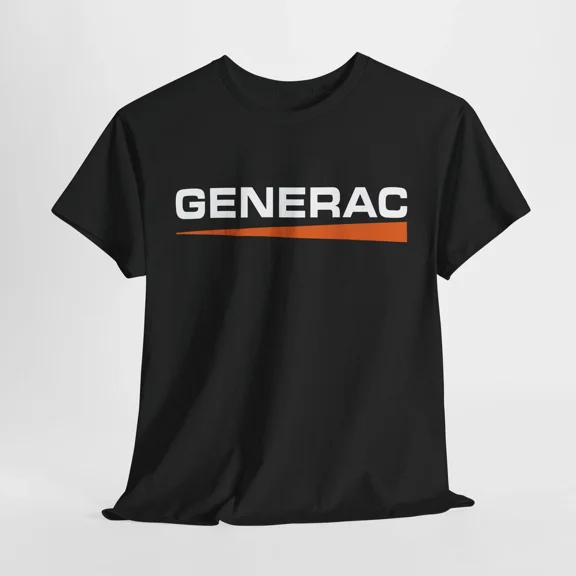 RETRO USA Generac Power Systems Logo T-Shirt Workwear Generator Tee S-5XL
