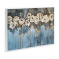 thumbnail image 4 of Stupell Industries Gold Drip Peonies Plants & Flowers Painting Unframed Art Print Wall Art, 15 x 10, 4 of 8
