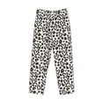thumbnail image 6 of Uemuo Heart Leopard Pattern Men's Wide Leg Palazzo Lounge Pants with Pockets Light Weight Loose Comfy Casual Pajama Pants-Medium, 6 of 9