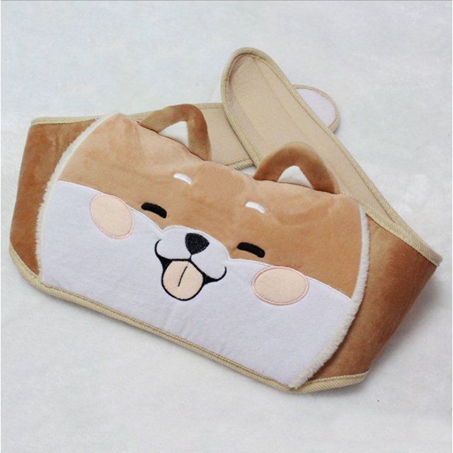 Bolsa de agua caliente eléctrica que carga el calentador eléctrico de peluche lindo cinturón para calentar el vientre inyección de agua calentador de manos lindo