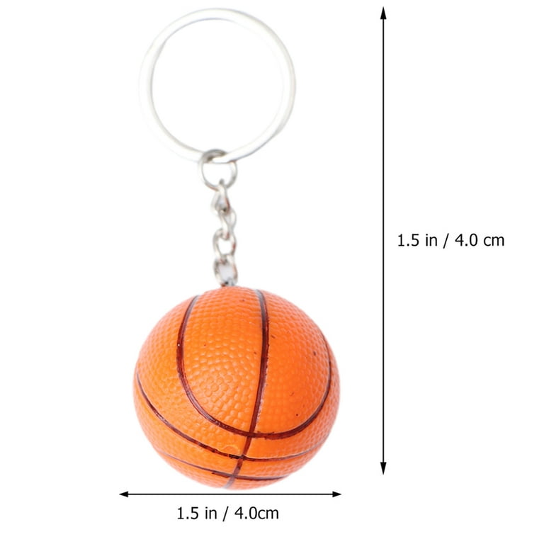 He&Yingmin Men Women Mini Basketball Lightweight Key Chain Key Ring  Keychain Key-Ring Pendant
