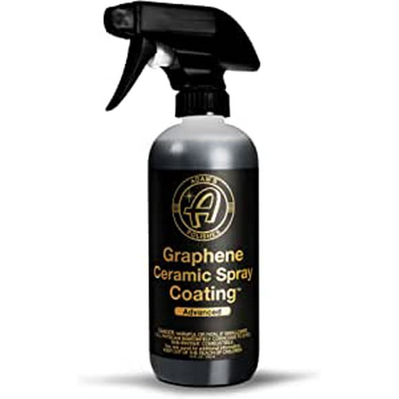 Adam's Advanced Graphene Ceramic Spray Coating (12oz) - 18+ Month Sprayable Graphene Oxide Ceramic Coating for Cars, Boats, RV's & Motorcycle | Adds Extreme Gloss, Depth, Shine & Protection