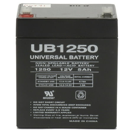 - 12V 5AH Rechargeable Sealed Lead Acid Battery