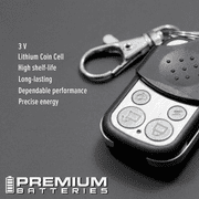 Premium Batteries Panasonic CR1620 3V Child Safe Lithium Coin Cell (6 Count)