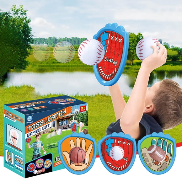Sentmoon Toys for Boys 4-6 3 Year Old Boys Gifts Santa Claus Toys Children Throwing Light-emitting Stickys Targets Toys Outdoor Group Building Parent-child Interactive Games