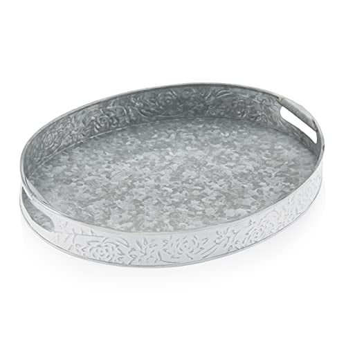 Washed Farmhouse Serving Tray, Sterling Landscaping Butler Pan