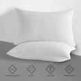 A1 Home Collections Pilow Pack of 4 Down Alternative Throw Pillow